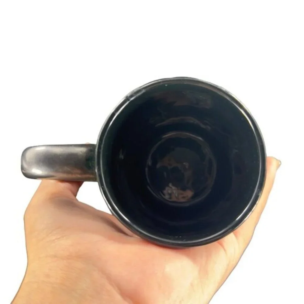 Studio Art Pottery Hand‎ Made Single Drip Glaze Pottery Drinking Coffee Cup Mug